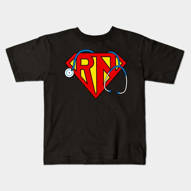 Registered Nurse RN T-shirt Kids T-Shirt by KsuAnn